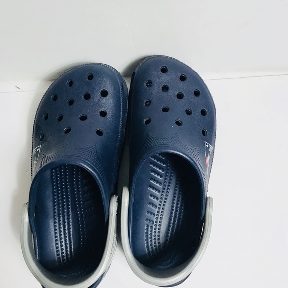 patriots crocs for adults
